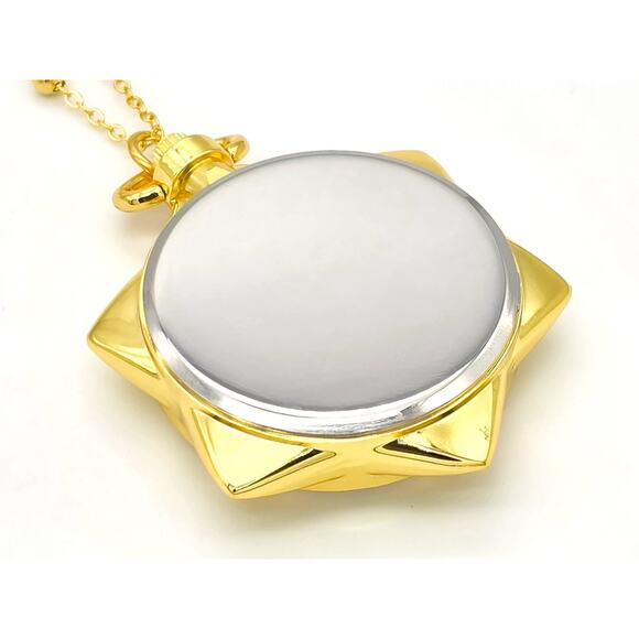Sailor Moon Inspired Pocket Pendant Watch – Moon & Stars Anime Necklace Gift - Picture 3 of 9